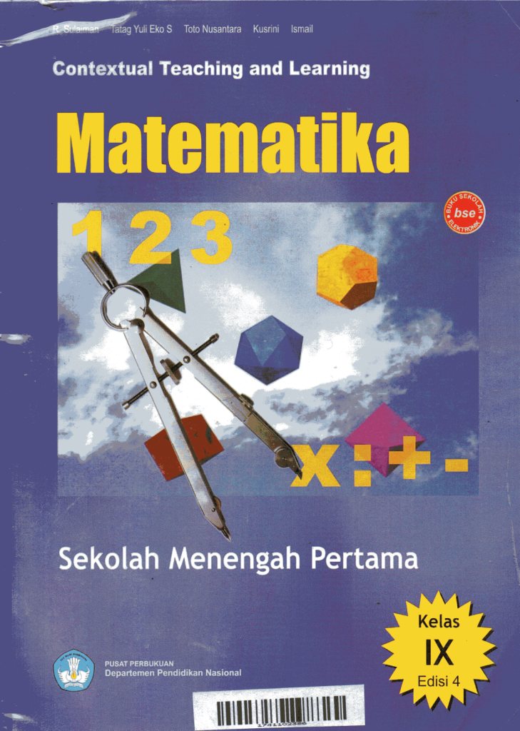 Contextual Teaching and Learning Matematika Sekolah Menengah Pertama/Madrasah Tsanawiyah Kelas IX